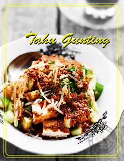 Resep Tahu Gunting atau Tahu Tek Khas Surabaya