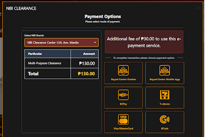NBI Clearance Renewal Online Payment Options