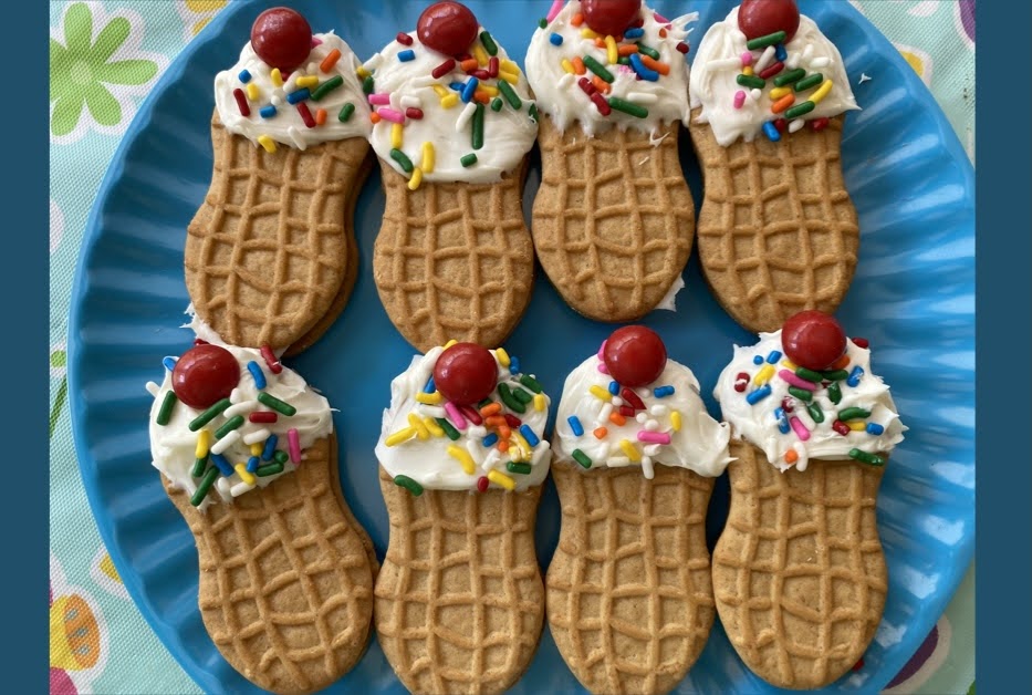 Diy Nutter Butter Ice Cream Cone Cookies The Jersey Momma