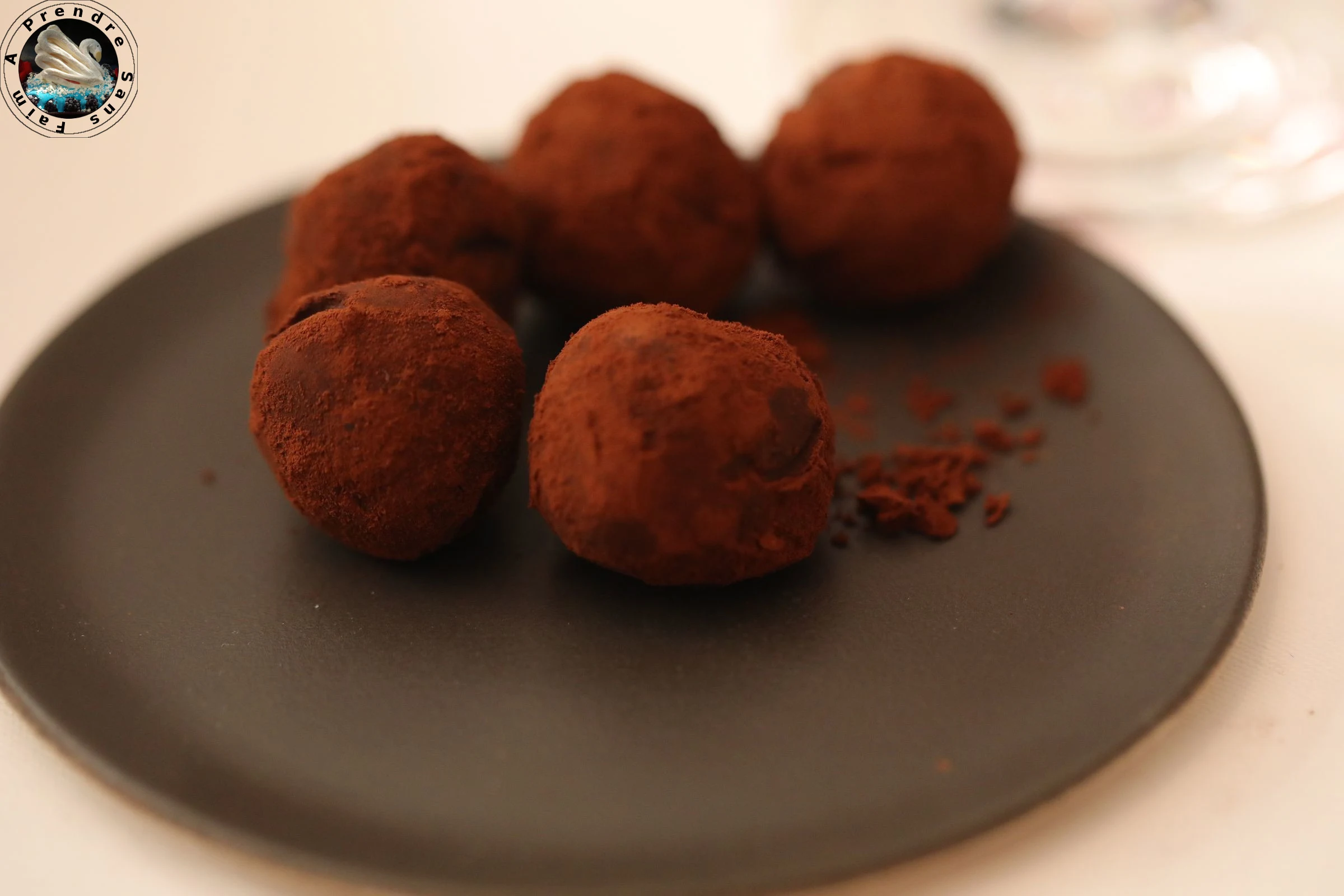 Truffes aux épices de Noël