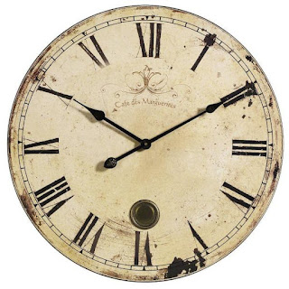 French farmhouse wall clock