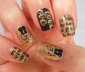 Incoco Dear Diary + Sweet On You Accent Nails
