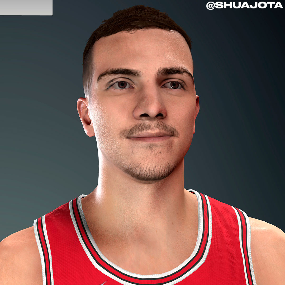 NBA 2K22 Marko Simonovic Cyberface