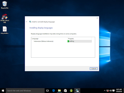 Cara Ubah Tampilan Windows 10 Menjadi Bahasa Indonesia