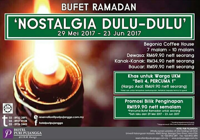 Senarai Buffet Ramadhan 2017 Di Selangor 