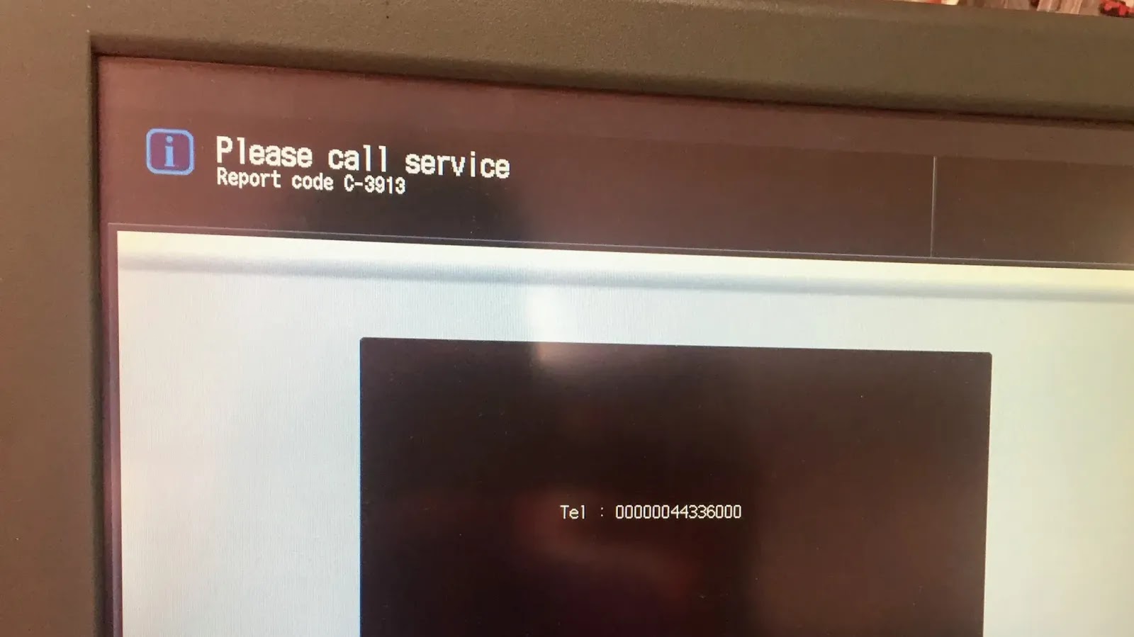 How To Solve C 3913 Error In Konica Minolta Bizhub C6500 C6000 C7000 Corona Technical