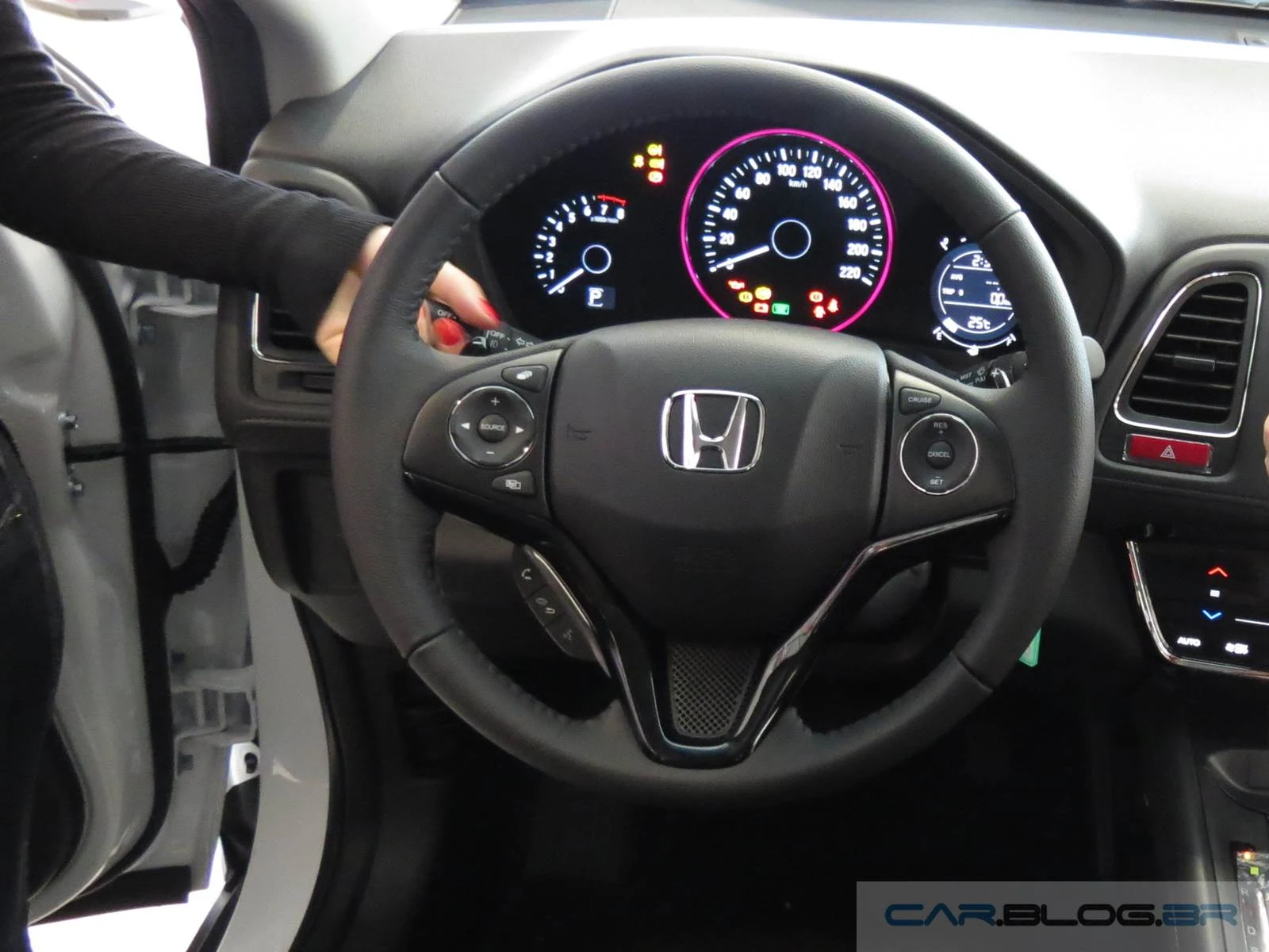 Honda HR-V EX-L topo de linha - interior