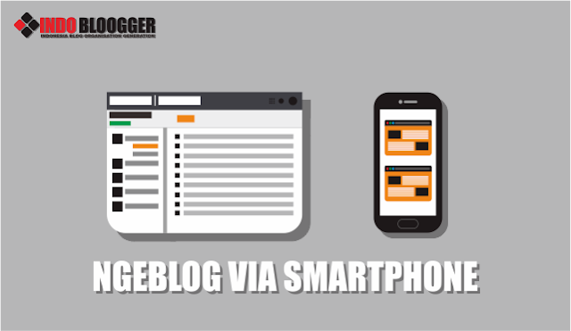 ngeblog via smartphone