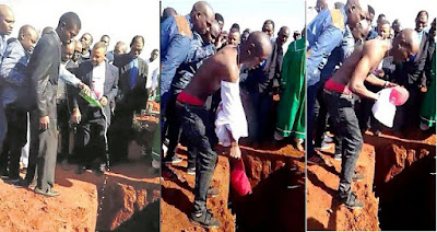 Young S.A Millionaire Buried With Cash, Beer And Phones