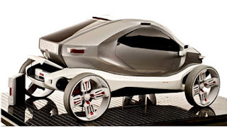 Type design modern famous Futuristic concept car 