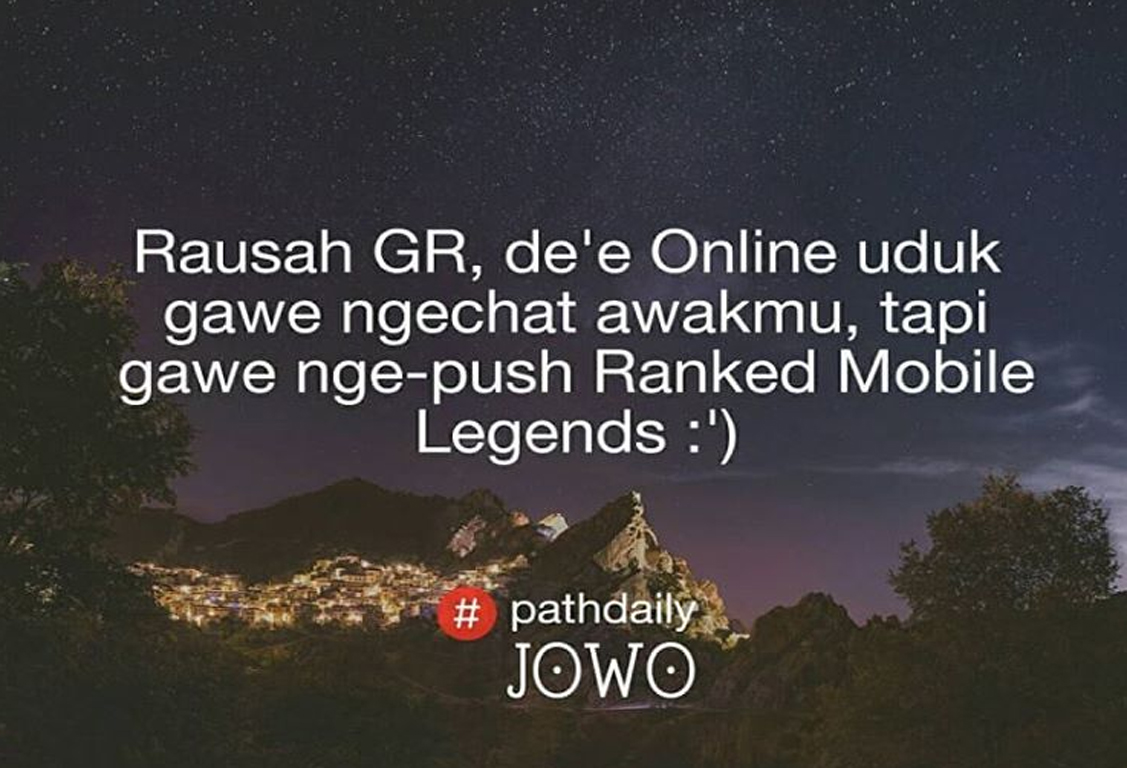  Kata Kata  Lucu  Cinta Tentang Mobile Legend Top Animasi