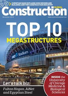 Construction Global - November 2016 | TRUE PDF | Mensile | Professionisti | Tecnologia | Edilizia | Progettazione
Construction Global delivers high-class insight for the construction industry worldwide, bringing to bear the thoughts of key leaders and executives on the industry’s latest initiatives, innovations, technologies and trends.
At Construction Global, we aim to enhance the construction media landscape with expert insight and generate open dialogue with our readers to influence the sector for the better. We're pleased you've joined the conversation!