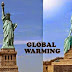 Global warming (Statue of Liberty)