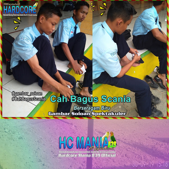 Gambar Soloan Spektakuler – Gambar Siswa-Siswi SMA Negeri 1 Ngrambe – Buku Album Gambar Soloan Edisi  3