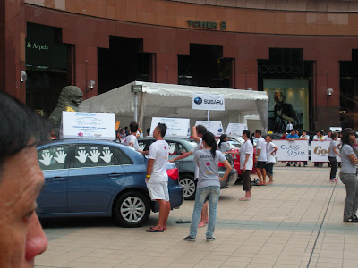  at MediaCorp Subaru Impreza WRX Challenge 2009 at Ngee Ann City