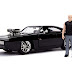 1970 Dodge Charger Diecast Car (1:24 Scale) with Dominic Toretto Figure