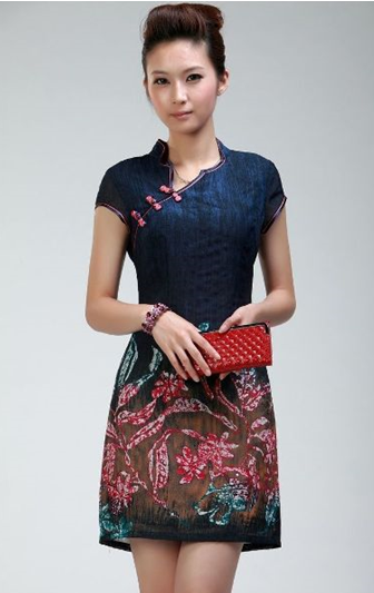  Model  Baju  Batik  Wanita Modern Kombinasi 2019 Busana 