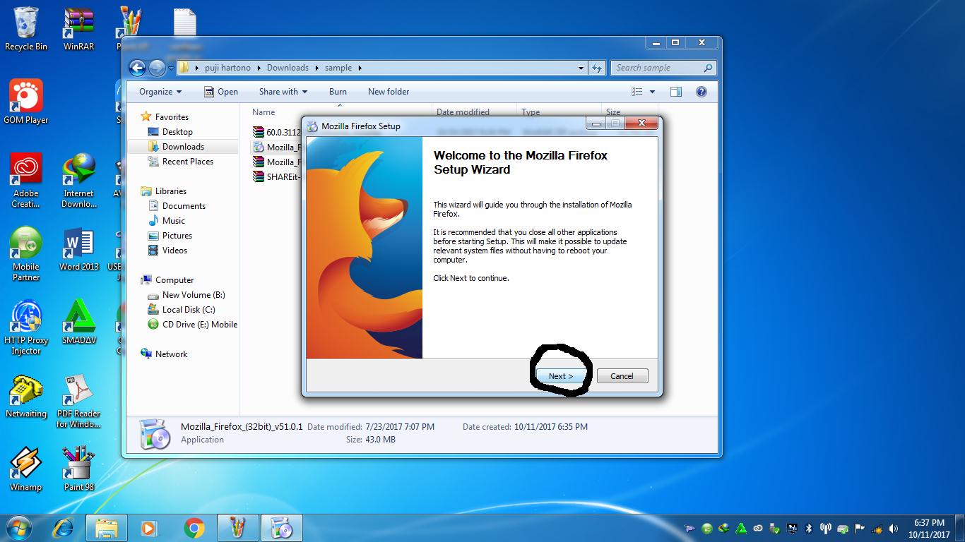 mozilla firefox windows 7 32 bit offline installer