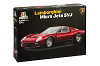 Italeri 1/24 Lamborghini Miura JOTA SVJ (3649) Colour Guide & Paint Conversion Chart