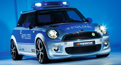 Mini E Police Car