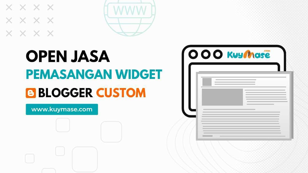 Jasa Pemasangan Widget Blogger