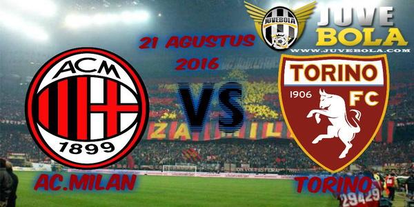  PREDIKSI BOLA AC MILAN VS TORINO TANGGAL 21 AGUSTUS 2016