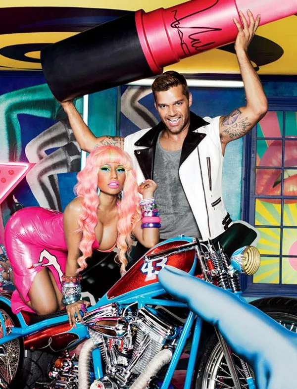  Ricky Martin e Nicki Menaj em parceria com a MAC para linha Viva Glam