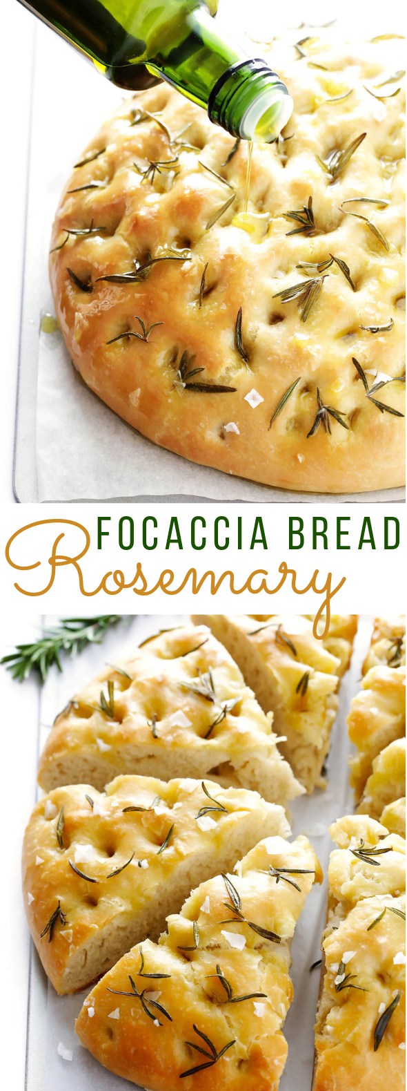 ROSEMARY FOCACCIA BREAD #dinner #food