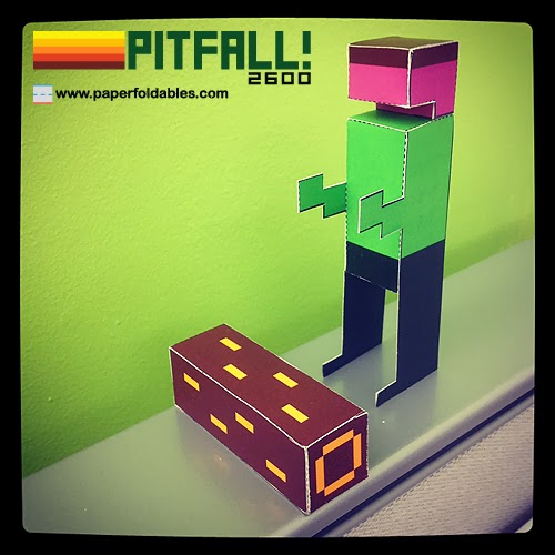 Pitfall! 2600 Paper Toy