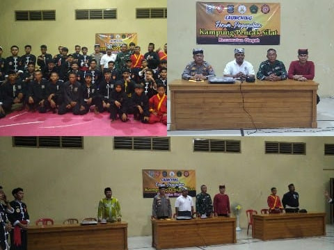 Launching Forum Paguyuban Kampung Pesilat Kecamatan  Glagah