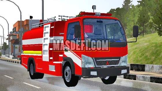 Mod Bussid Truck Canter Damkar Water Supply