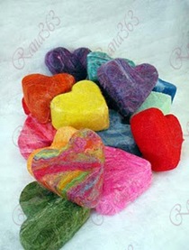 felted soap tumble all