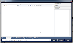 Módulo para crear los campos de la tabla en MySQL Workbench