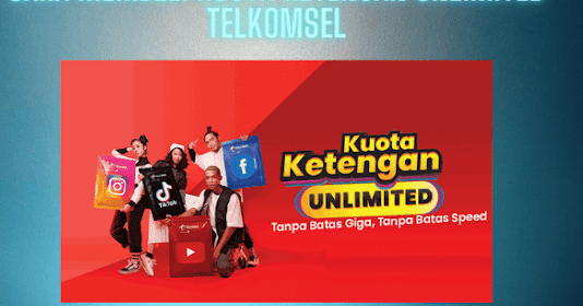 2 Cara membeli Kuota Ketengan Unlimited Telkomsel Mulai ...