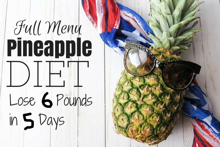 The Delicious Pineapple Diet To Lose  6 Pounds In 5 Days