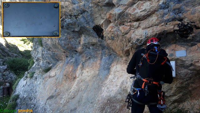 Vía ferrata Pasarela de Espeja en la localidad soriana de Espeja de San Marcelino.