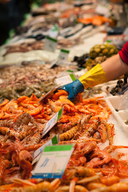 Mercato La Boqueria-Barcellona