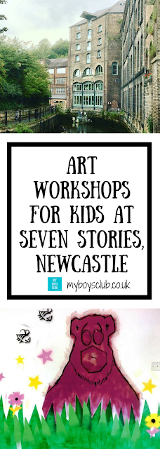 Art Workshops for Kids at Seven Stories, Newcastle
