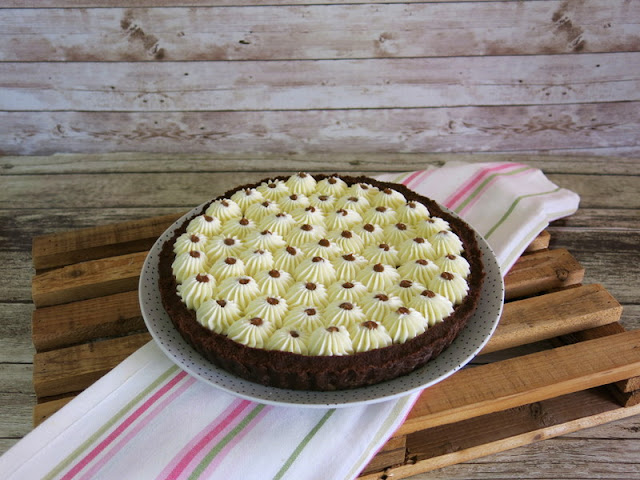 TARTA DE CHOCOLATE, DULCE DE LECHE Y MASCARPONE