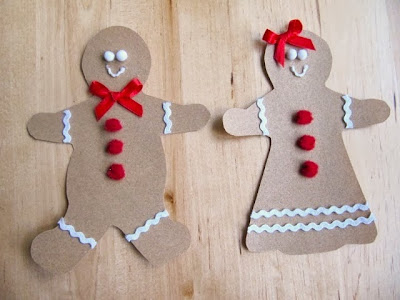 sandpaper gingerbread man