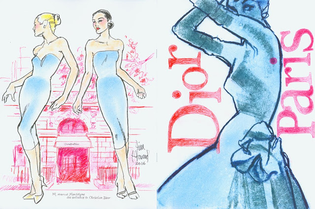 Dior Paper Doll by Jim Howard