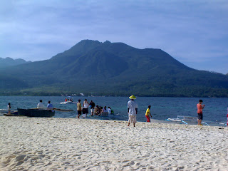 Camiguin Island view from White Island