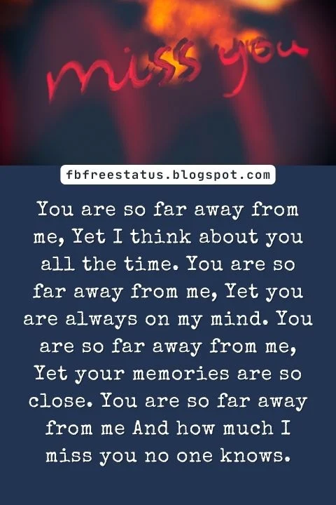 Missing You Poems Missing You Poems