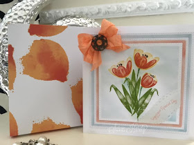 Tranquil Tulips Stampin  Up