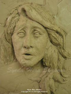 syedaherashakoor-clayart-relief-sculpture