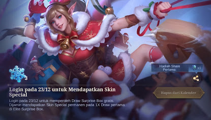 Pre-Register Event Surprise Box Mobile Legends