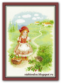 Cross-stitch Riolis 1736 «Little Red Riding Hood»