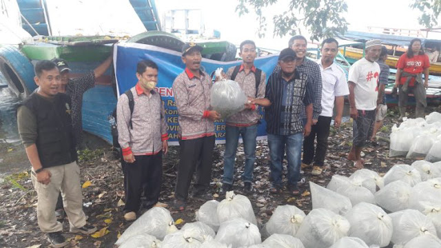 DKP Sumut Tebar 750 Ribu Ekor Benih Ikan Nila di Nagori Sibaganding