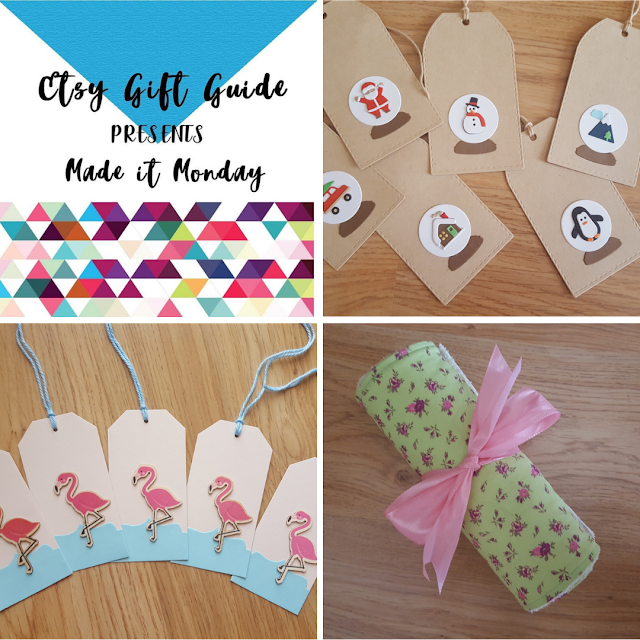 I Made in Monday: new gift tags and reusable kitchen towels