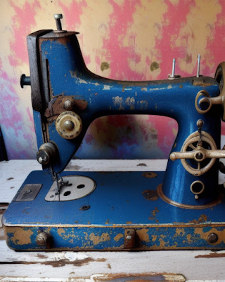 AI Generated Sewing Machine